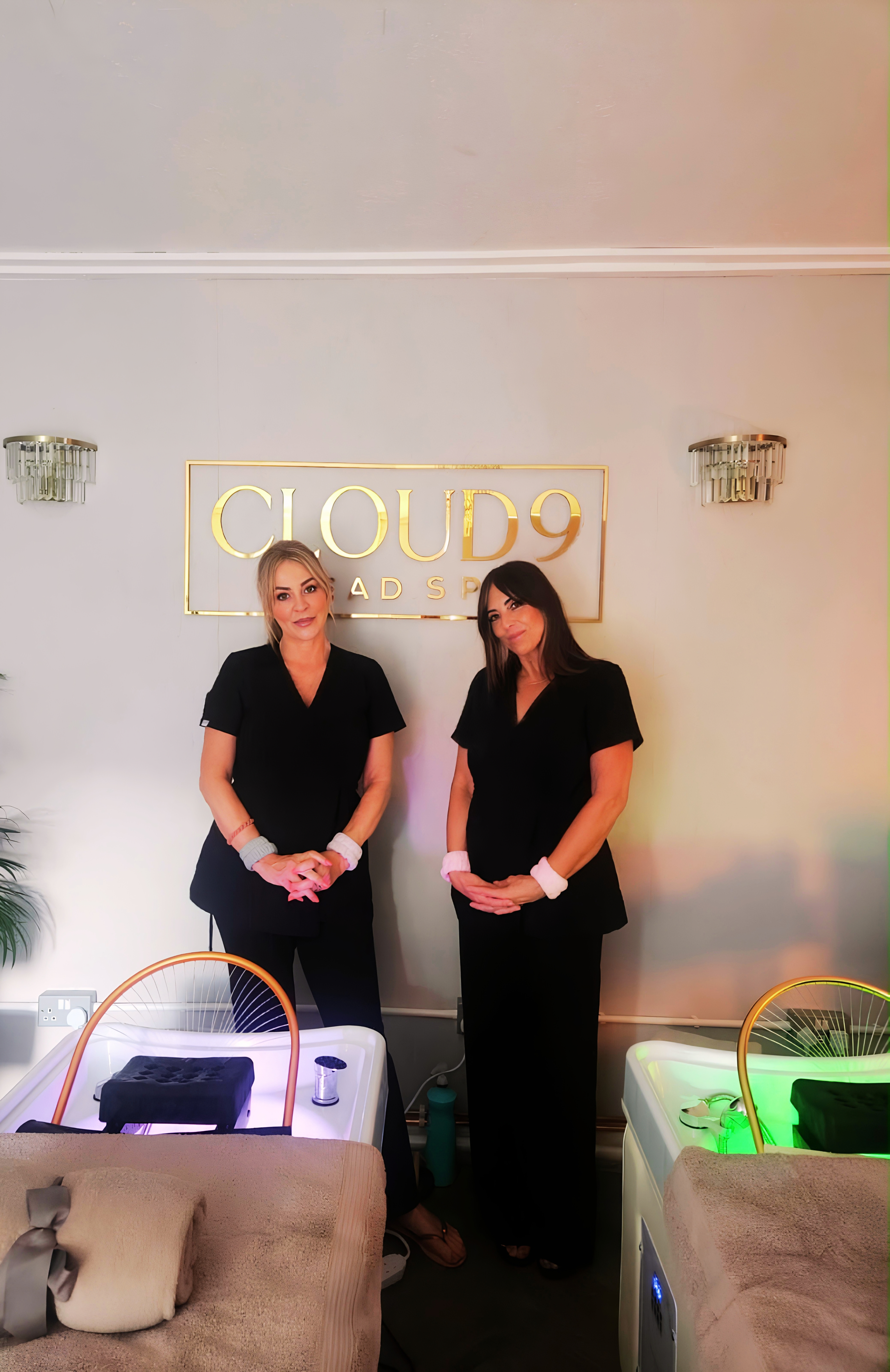 Ruth and Lynne, founders of Cloud 9 Head Spa